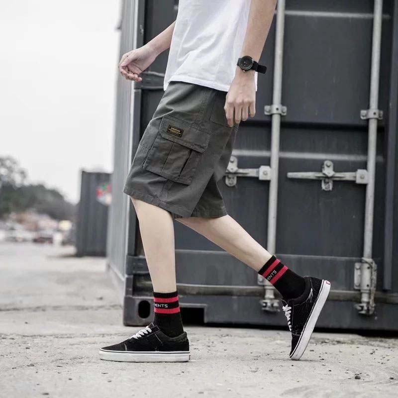 Men's Summer Thin Trend Five-point Pants Student Loose Wild Plus Size Casual Shorts