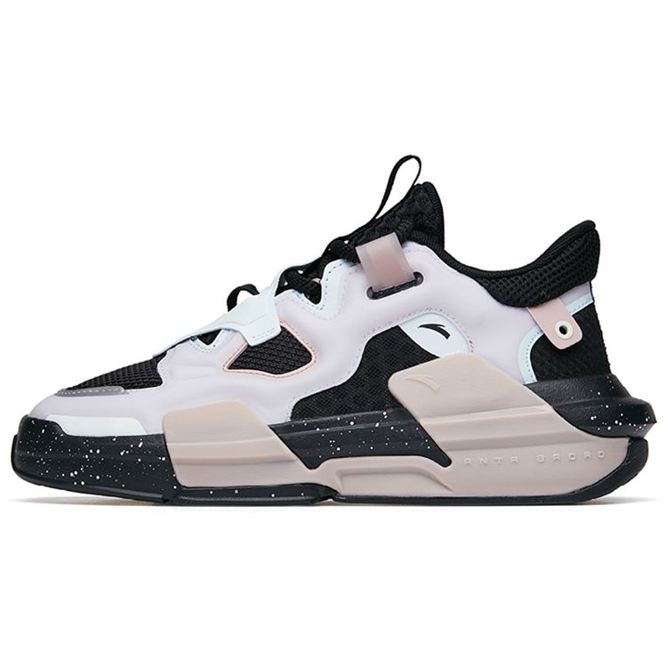 

Anta Badass 3 Fashion Casual Low-Top Sneakers Women Sneakers Black Blue 122218084-5