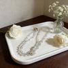 Water Diamond Fox Phone Necklace With Pvc Chain For Fashionable Case Decoration