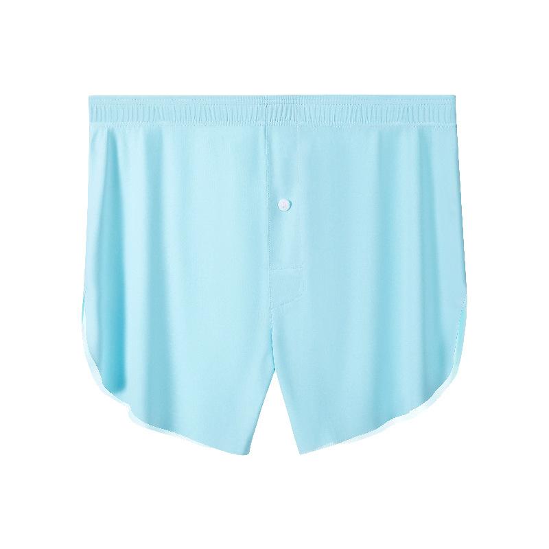 Мужское нижнее белье Ice Silk, шорты, свободное, удобное, дышащее, большого размера нижнее белье L голубой воды