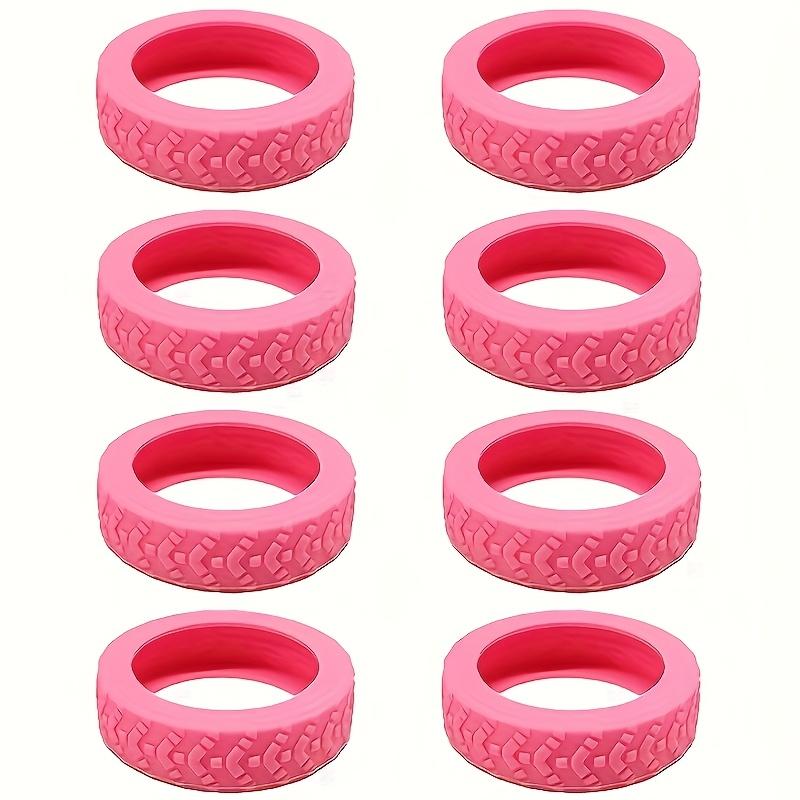 [ Shock-Absorbing Suitcase Protectors] 8pcs Luggage Wheel Covers - Quiet, Shock-Absorbing Suitcase Protectors In Assorted Colors