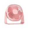 Portable Quiet Wall Mounted Fan Desktop Fan with Built In LED Night Light USB Powered for Home and Travel