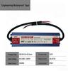 IP67 Outdoor Waterproof Constant Voltage Driver, 12V/24V, 60W-600W Power Supply with Full Potting