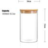 Voorraadpotten Glazen Voorraadpotten Glazen Container Opslag Pasta Opbergdoos Keuken Spaghetti Luchtdichte Container met Deksel Pasta