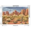 Desert Landscape DIY  Handmade Diamond Painting Cross Stitch Set Diamond Embroidery Pattern Diamond