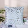 Throw Pillow Flannel Hot Stamping Pillow Case Sofa Cushion Car Cushion