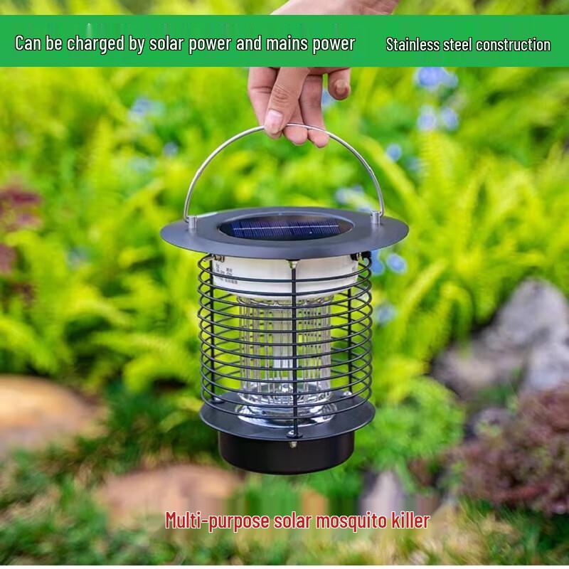 Solar & Electric Mosquito Killer Lamp