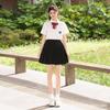 Academy Style School Uniform Set for National Day: Junior & High School Choir, Recitation, and Sports Meeting