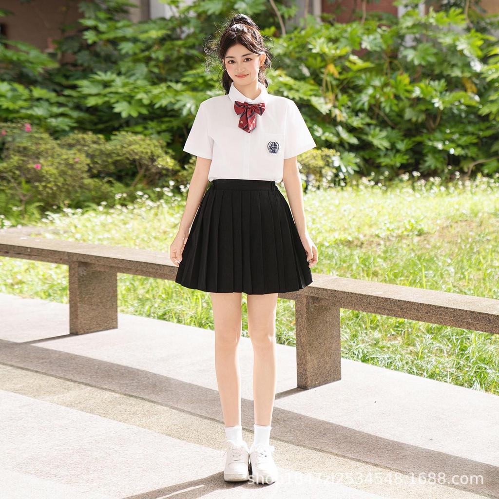 Academy Style School Uniform Set for National Day: Junior & High School Choir, Recitation, and Sports Meeting