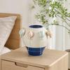 Hand-Painted Balloon Motif Ceramic Vase Colorful for Coffee Table