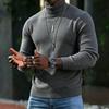 Men's Color Turtleneck Sweater for Casual Everyday Wear