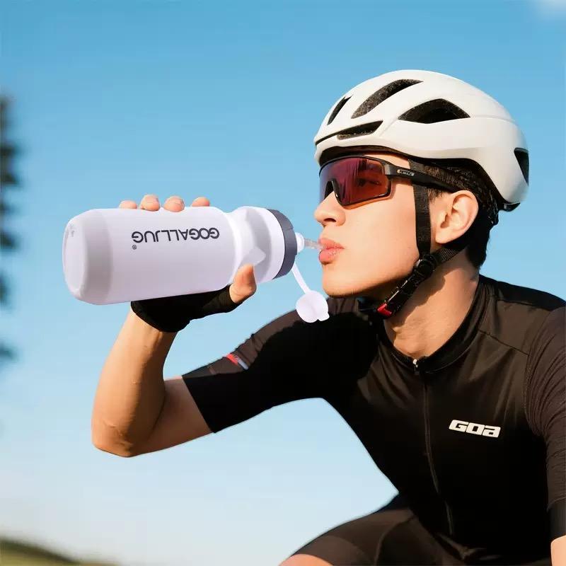 610ml Bike Bottle Portable Cycling Water Bottles with  Dust Cover Outdoor Sports  Bottle