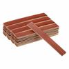 CoCud Dollhouse Flooring, 3.94 Inch Length, Self-Adhesive Wooden Flooring for Miniature Dollhouses, Peel and Stick (Red) - 40 Pieces (For Dollhouse