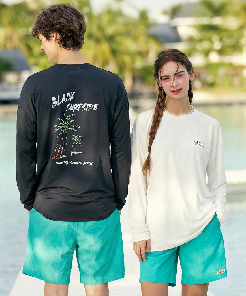Beullaegmonseuteopis Surfside Rash Guard Long Sleeve (2 Colors) / Bm250218