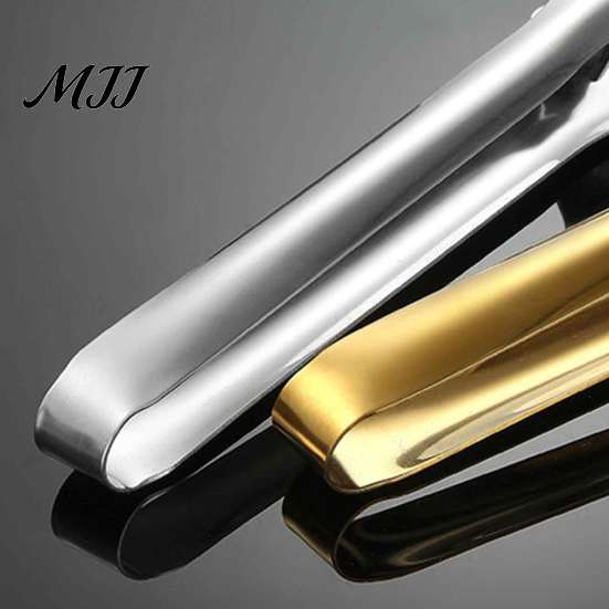 Metal Tongs for Steak Kitchen Tongs, Stainless Steel Buffet Food Serving with Non-Slip Grip, Long Handle Barbecue Hollow Out Grill Cooking,
