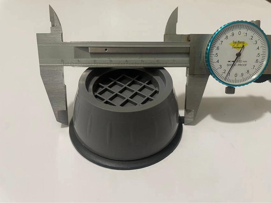 Multi-purpose Shock Absorbing Riser Pads for Household Appliances Like Refrigerators and Washing Machines