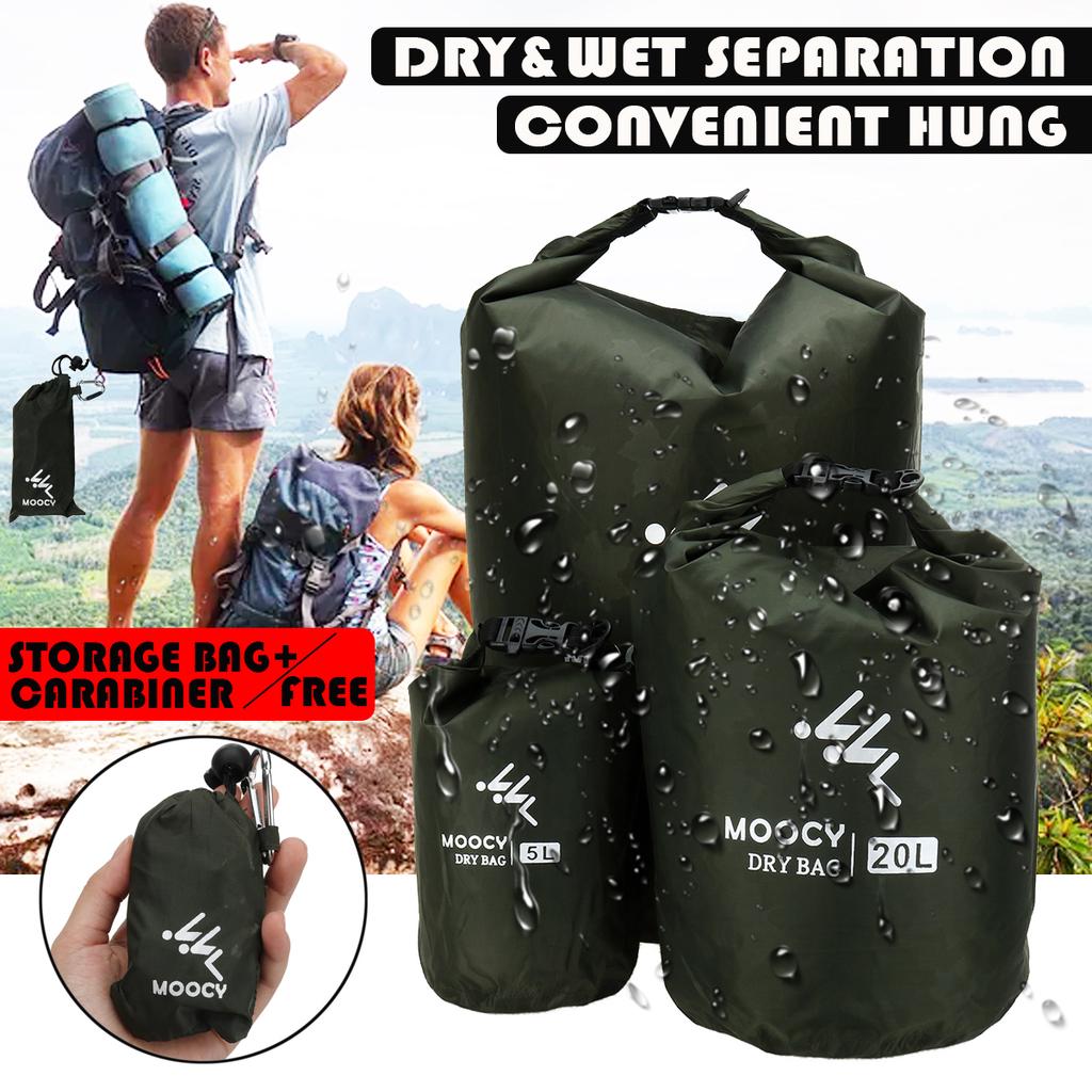 5L New Style Waterproof Empty First Aid Kit Bag Roll Top Compression Dry Sack for Outdoor Camping Kayak Canoe Sailing Fishing Boating Floating