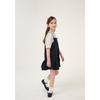 The Coffee Bean   Tea Leaf Navy Layered Dress Bz24op05nv