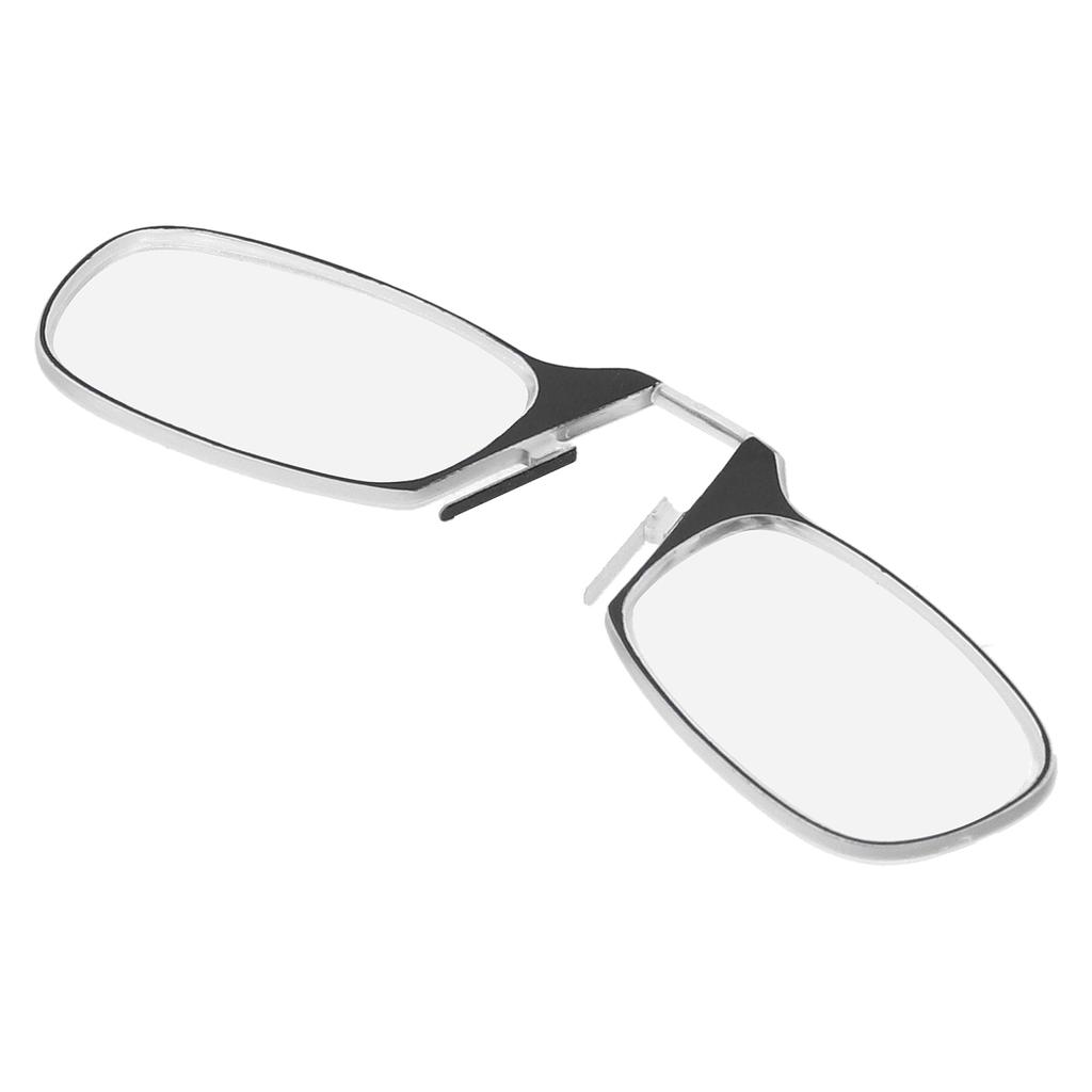 Nasenauflage Brille Ältere Armlose Lesebrille Brille für Männer Frauen Ältere
