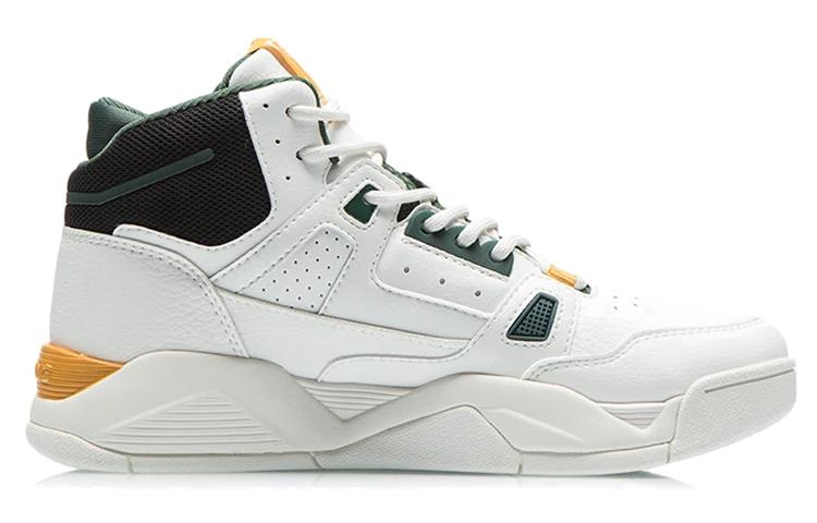 LINING Basketball Shoes 'White Green Yellow' Women's AGBR084-4