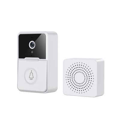 Draadloze Deurbelcamera met Gong, Slimme Video Deurbelcamera Draadloos Wi-Fi met HD Video