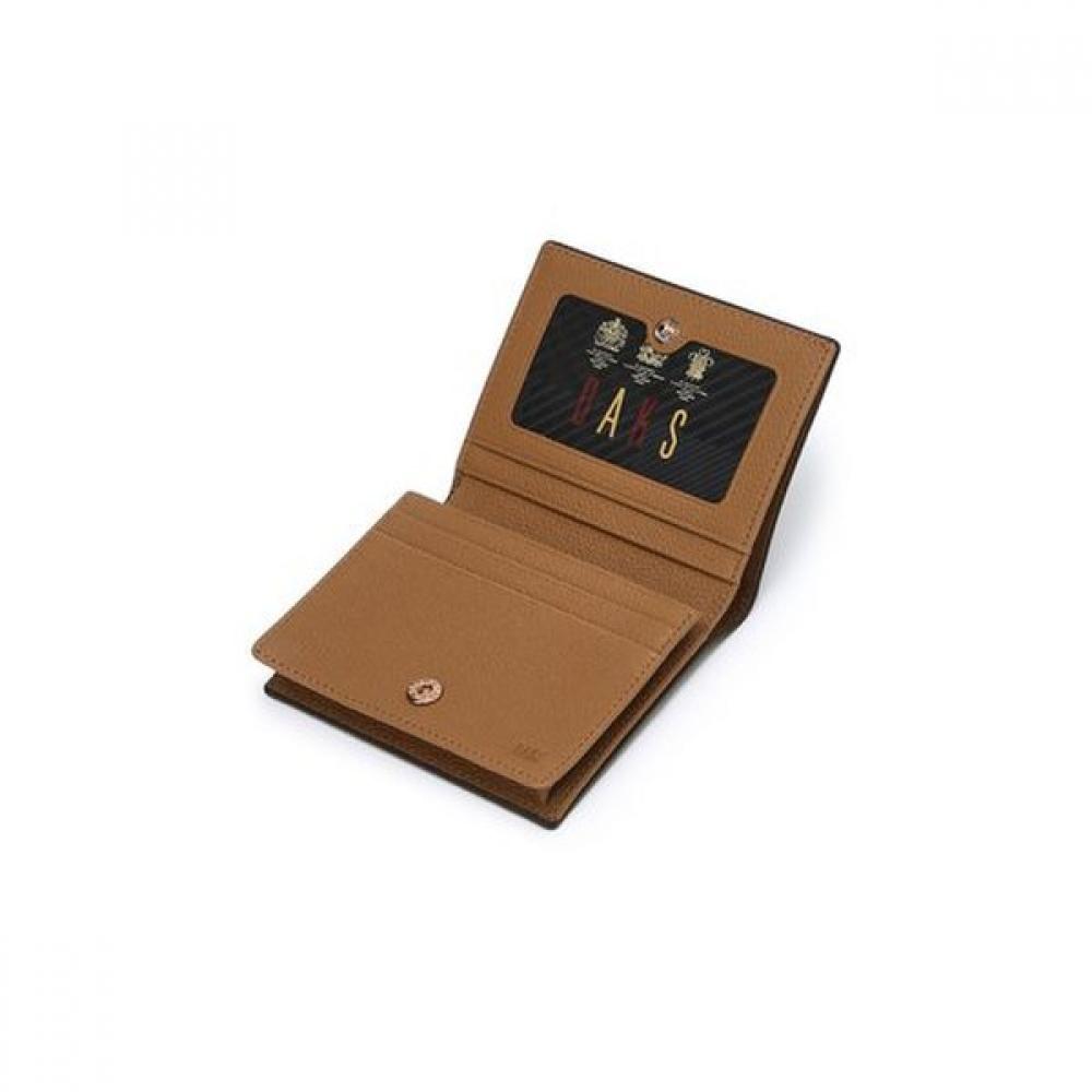 Daks Black Brown Combi Business Card Wallet Dbho4e701bk