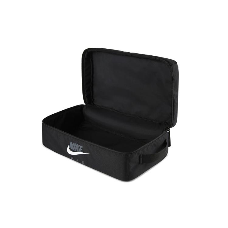 New Nike Polyester Clutch, Shoe Box, Shoe Bag, Gym Bag, Handbag Regular Unisex Black CW9266-010