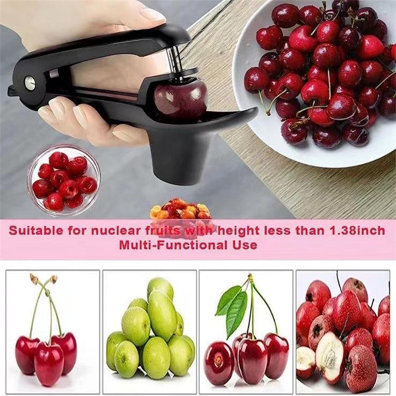 Cherry Fruit Kitchen Pitter Remover Olive Corer Remove Pit Tool Seed Gadge Fruit And Vegetable Tools Cherry Pitter
