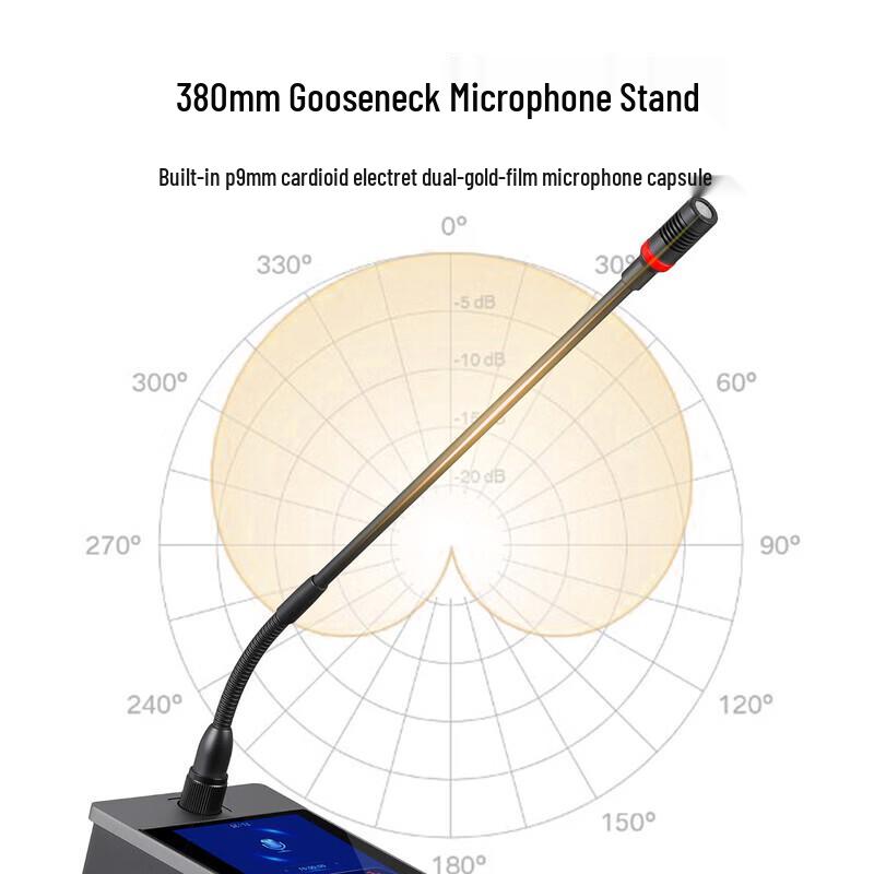 Great Wall HL 525Ce Digital Gooseneck Conference Microphone (CN Version)