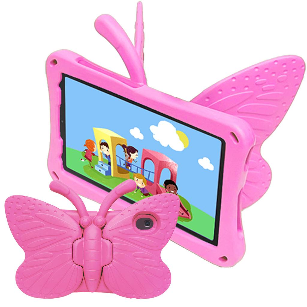 EVA Kids Cute Case Universal for Huawei MatePad T8 8.0 2020 MediaPad M6 8.4 M5 Lite 8.0 Folding Wings Stand Cover 3D Butterfly
