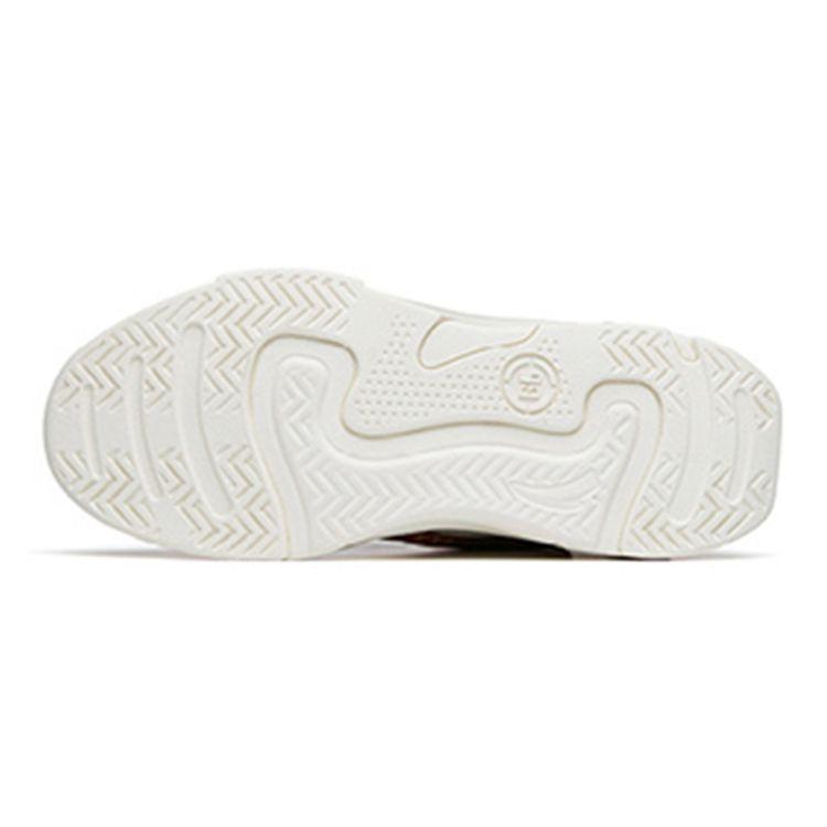 Anta Kids Sports Non-Slip Shock Absorbing Wear-Resistant Casual Shoes Kids Casual Shoes White Red Yellow 312218088-5