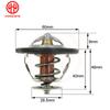 Parça numarası: Motor Soğutma Sıvısı Termostatı 90916-03093 Lexus IS300 GS300 Toyota Yaris Tacoma Prius VITZ 2005-2015 İçin 9091603093