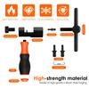 Bicycle Chain Pin Remover Carbon Steel Bicycle Chain Breaker Set Portable Bike Link Breaker Splitter Repair Tools for Road Bike