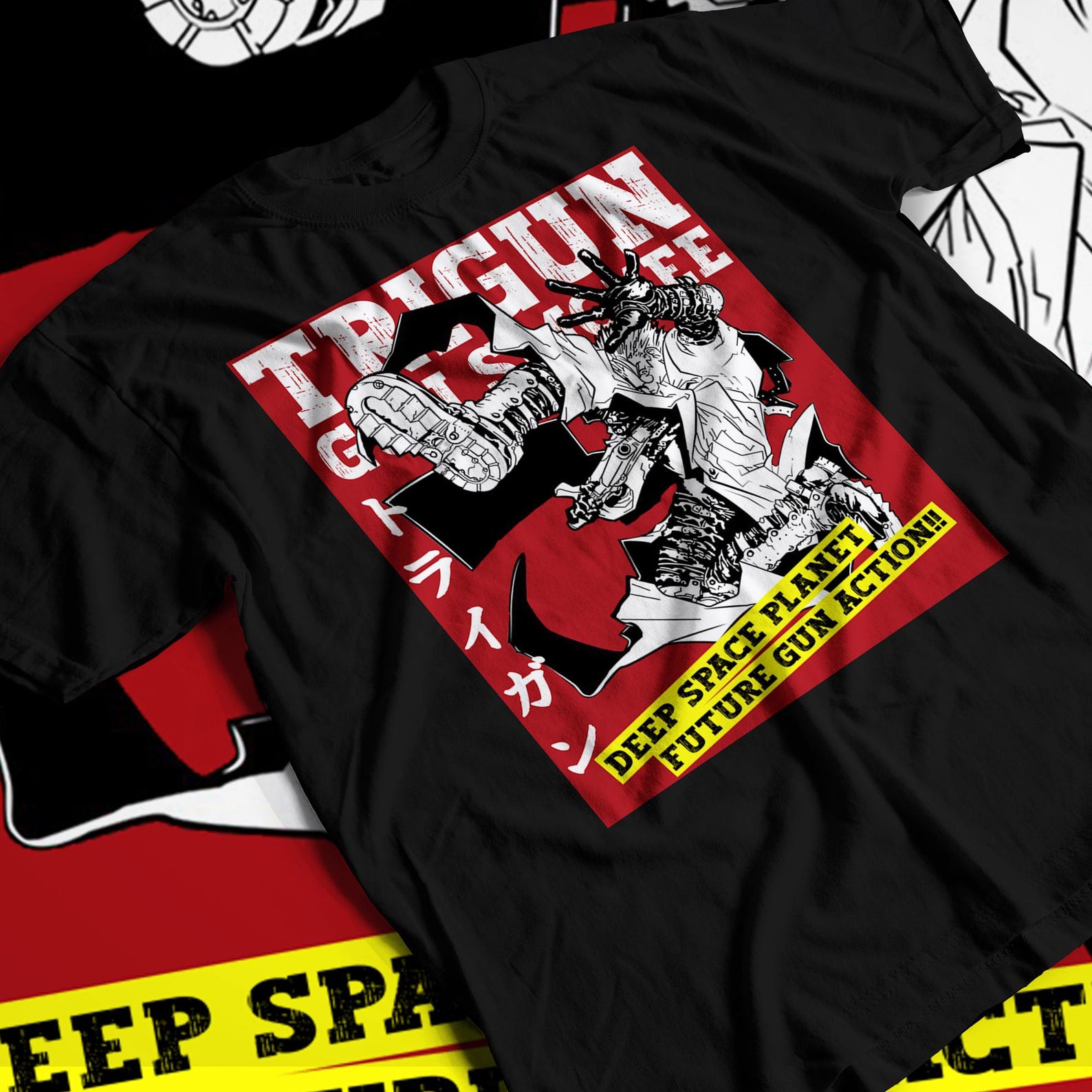 Vintage 90s Anime Graphic Tee: Unisex Manga Shirt M