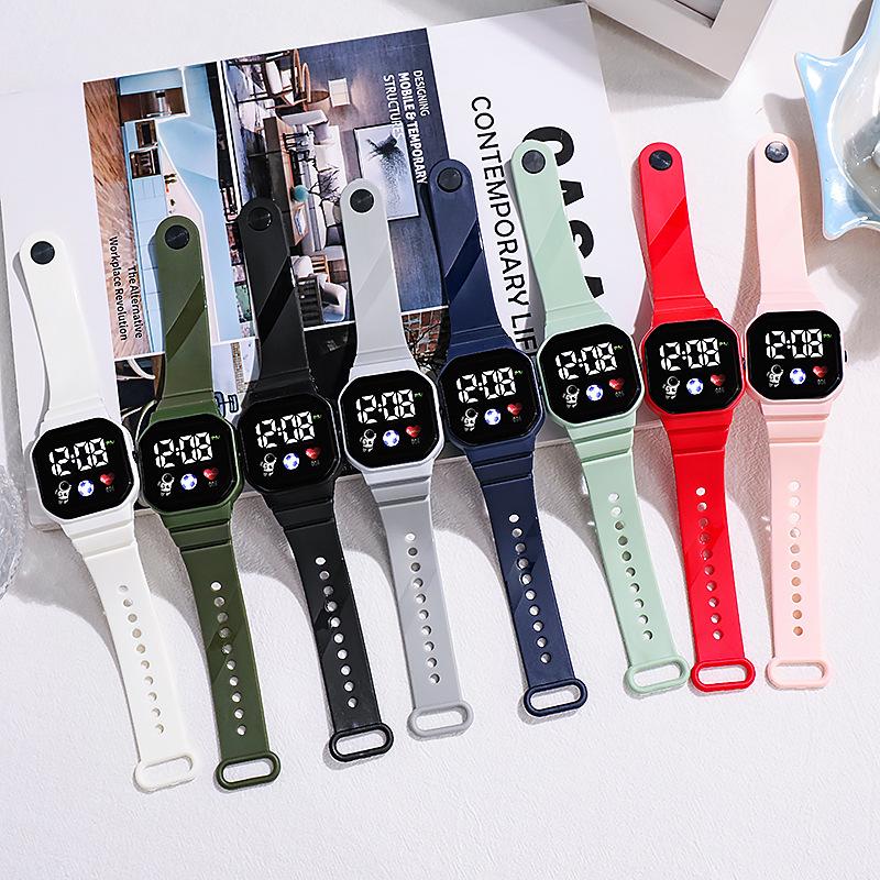 Women's Unicorn Astronaut LED Waterproof Watch - Stylish, Multifunctional Party Timepiece for Students.