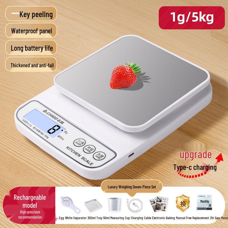 Chigo High-Precision Kitchen Scale for Baking and Food Measuring