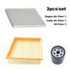 3pcs Filter Set For FORD TRANSIT COURIER B460 1.0 EcoBoost 2014 ECOSPORT/ FIESTA VII 1.1T 2017 Engine A/C Air Oil Filter Parts