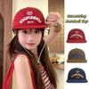 Breathable Letter Baseball Cap Korean Women's Visors Casual Drawstring Baseball Cap  Teenagers