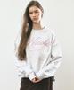 NICK&NICOLE Nicole Butterfly Sweatshirt_Melange Light Pink