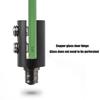 2pcs Cylindrical Designs Glass Hinges Accessory for Home and Commercial Use Smooth Operations and Sturdy Materials
