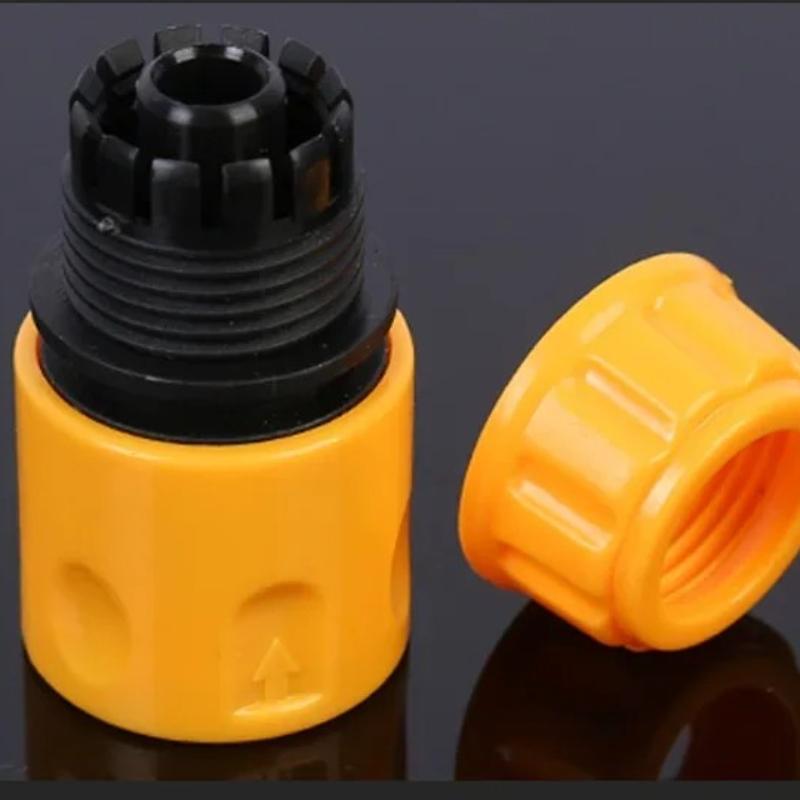 1 Satz Verschiedene Kits Schnellwasserverbinder 2 Sätze Adapter für Stachel-Bewässerungsschlauch Spannfutter Langlebiges Material Dichte Verbindung