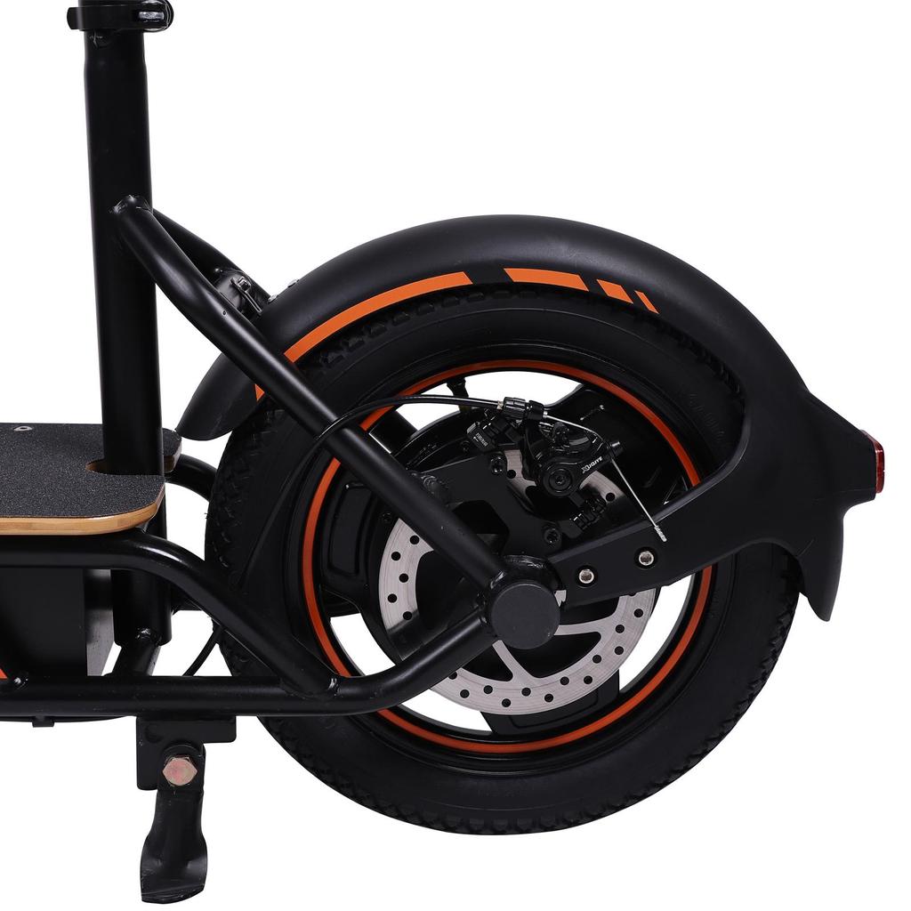 FreeBoy H14 Folding Electric Scooter, 36V 10Ah Battery, Detachable Basket