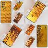 Honey Comb Cell Phone Case for Samsung Galaxy S26 Ultra S25 S24 S23 S22 S21 S20 Note10 Cover