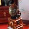 High Quality Miniature Turntable Dollhouses Piece Adds Vintage Charm to Any Room Setting Pretend Play