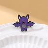 Enamel Drip Oil Alloy New Cross-border Cute Bat Brooch, Cartoon Enamel Badge, Decorative Lapel Pin for Backpack Clothes Accessories