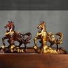 Color Changing Resin Horse Statue Color-changing Horse Ornament  Display Decoration