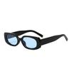 Ins Popular Fashion Small Rectangle Sunglasses Women Retro Candy Color Square Shades Uv400 Men Punk Leopard Sun Glasses