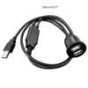 Faster and Efficient Charging Dual Ports USB Panel Flush Mount Car Accessories Support Data Transfer or Power Charging