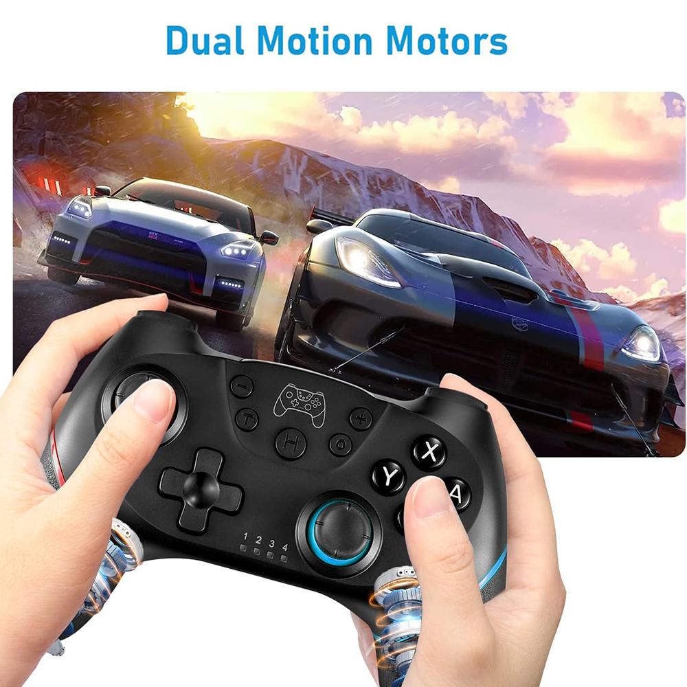 Bluetooth-Compatible Wireless Controller for Switch 2 & Switch 1 & Oled Console Gamepad Android PC Joystick Controle with 6-Axis