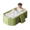 Składana Wanienka Dziecięca Pogrubiona Duży Rozmiar Przenośna PVC Wanienka dla Dzieci Składana Trwała Noworodek Dziecko SPA Gorąca Kąpiel Wanna Łazienkowa Basen